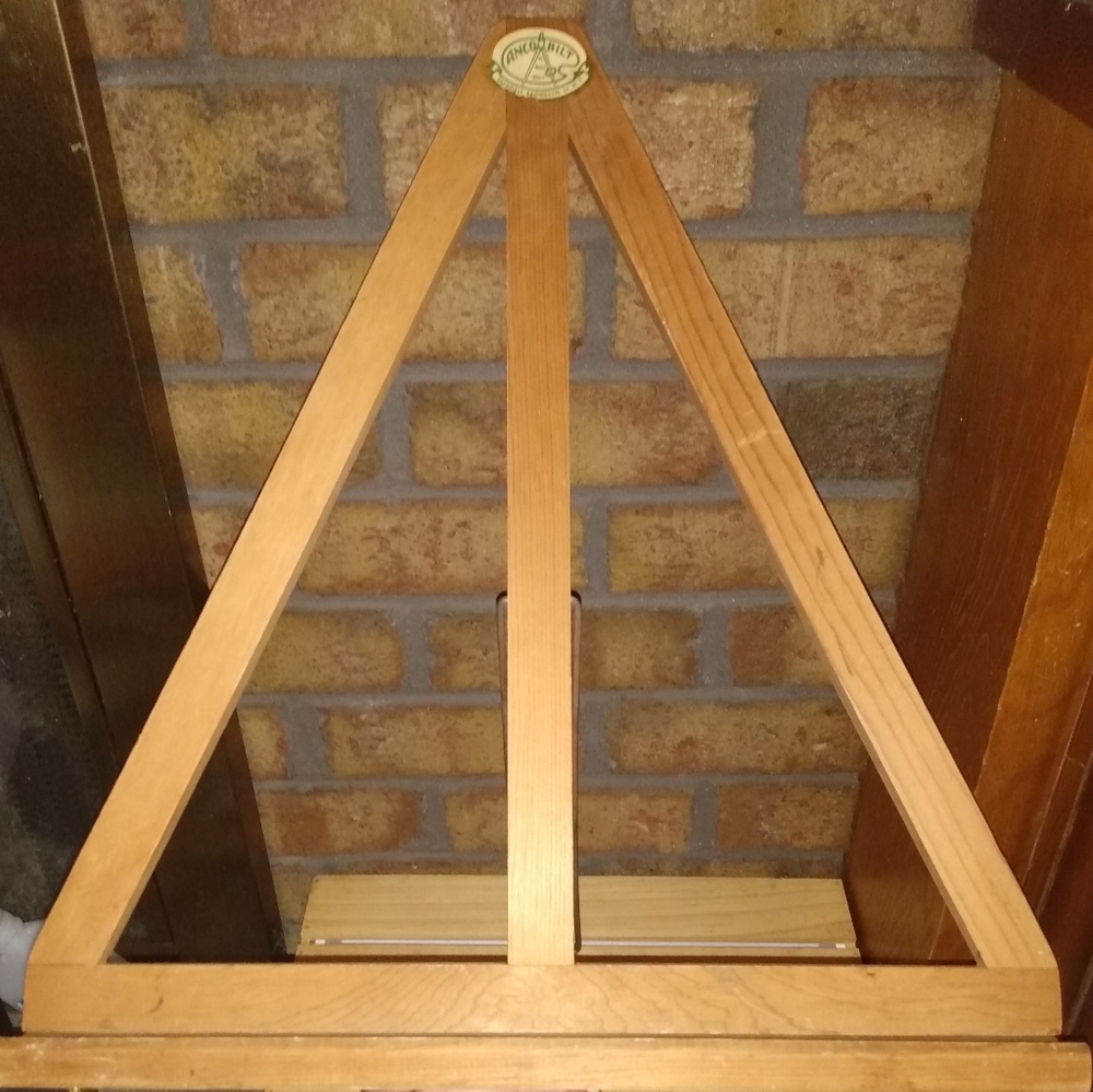 Rare Vintage Anco Bilt Adjustable Portable Table Wooden Easel. Excellent Cond.
